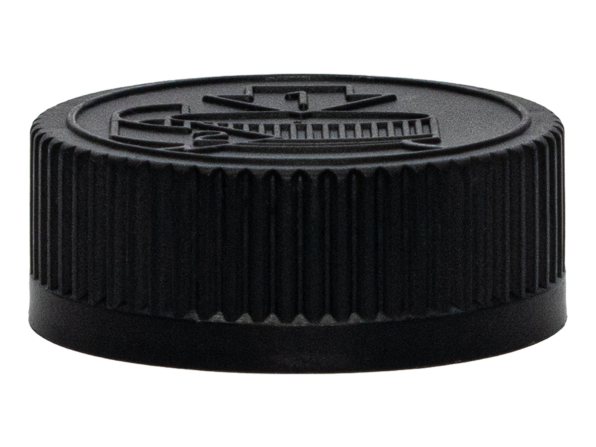 38/400 Finish, Black, Caps, CRC, Fine Ribbed, HS Lnr