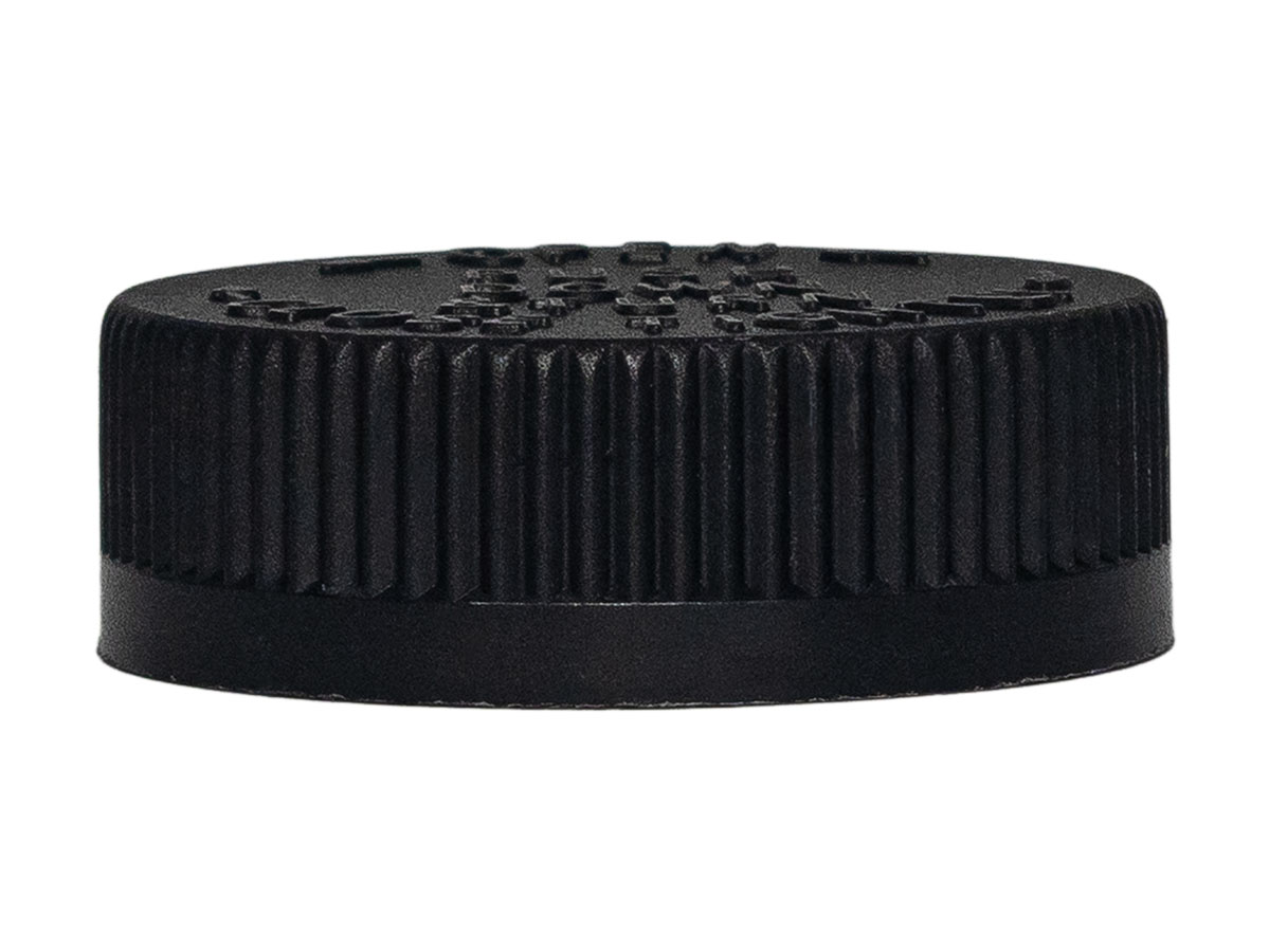 45/400 Finish, Black, Caps, Crc, Fine Ribbed, Ps Lnr
