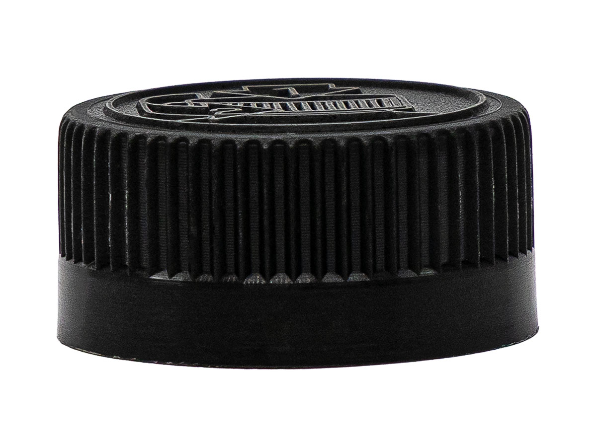 28/400 Finish, Black, Caps, Crc, Fine Ribbed, Pictorial, Pulp/Hs Lnr