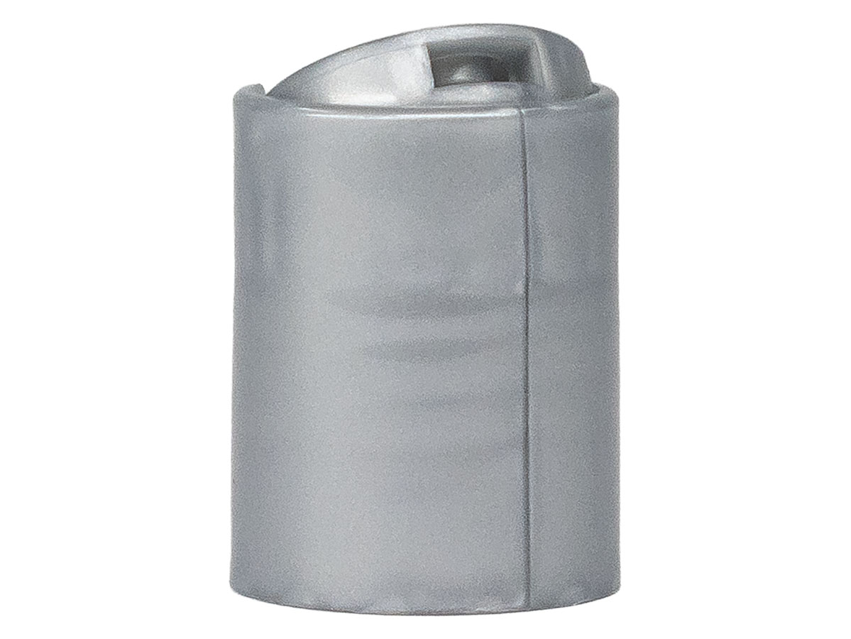 20/415 Finish, Silver, Caps, Dispensing, Smooth, Disc-Top, .270" Orf, Hs Lnr, (D)