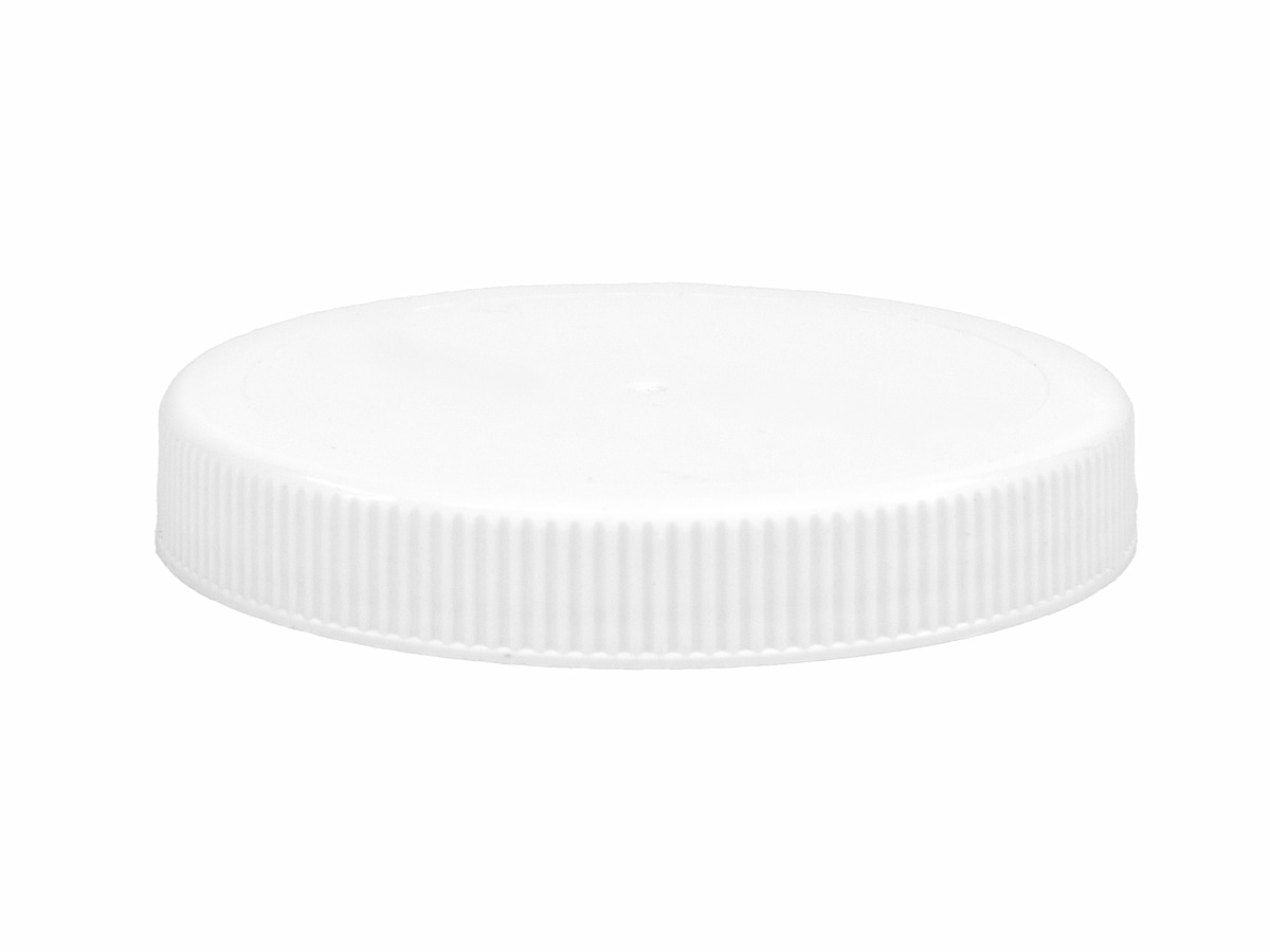 70/400 Finish, White, Caps, Fine Ribbed, Matte Top, HS Lnr