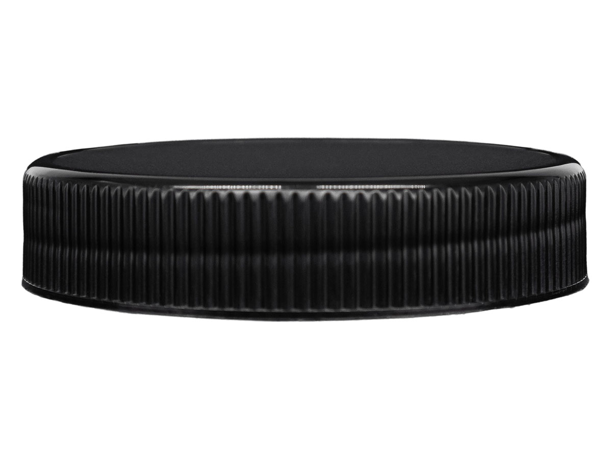 70/400 Finish, Black, Caps, Fine Ribbed, Matte Top, HS Lnr