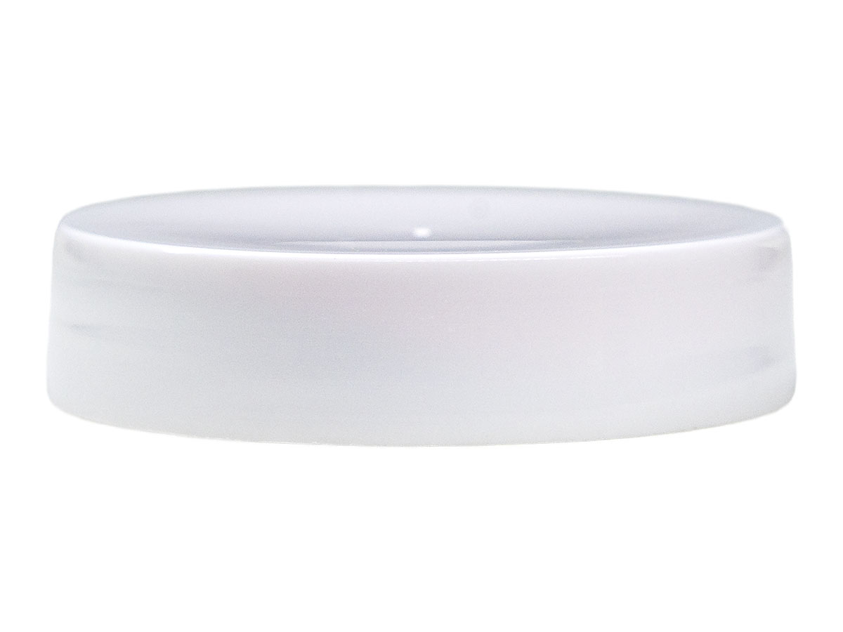 45/400 Finish, White, Caps, Smooth, HS Lnr