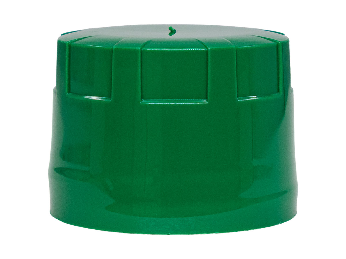 38/430 Finish, Green, Caps, Ribbed, Buttress Style, HS Lnr