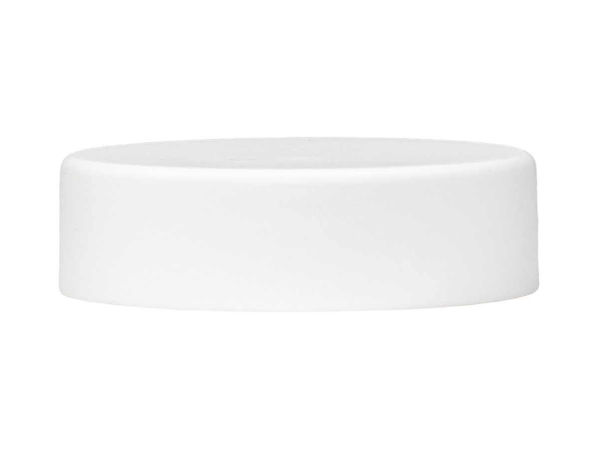 63mm Finish, White, Caps, Smooth, Matte, HS Lnr