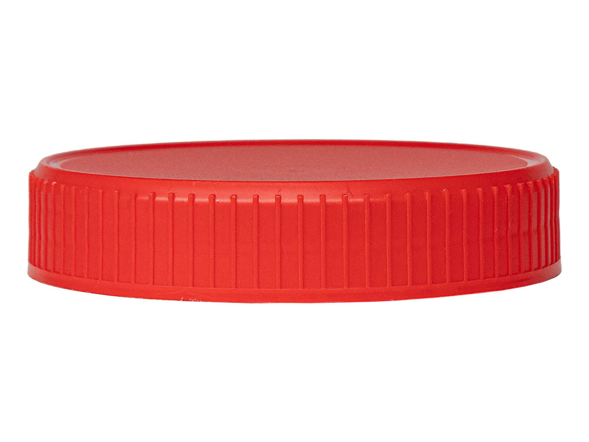 89/400 Finish, Red, Caps, Fine Ribbed, Stacking Ring, Hs Lnr