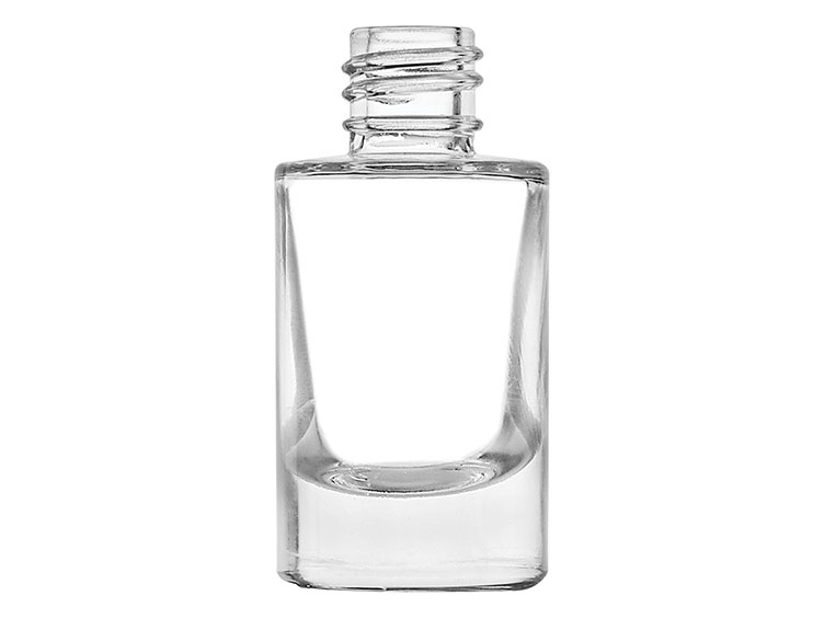 15 mL, 18/415 Finish, Flint, Bottles, Glass, Cosmetic Style Cylinder Round