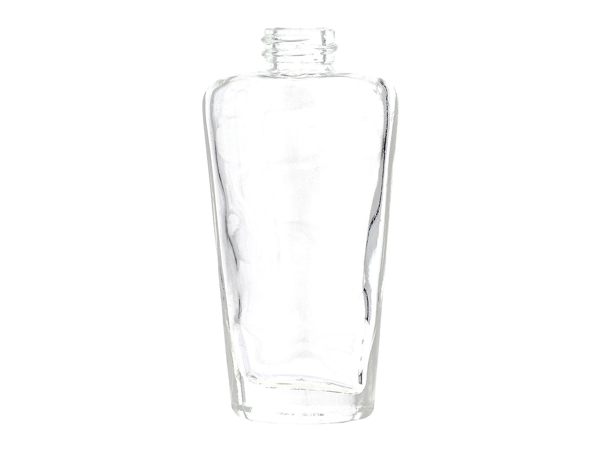 30 mL, 18/400 Finish, Flint, Bottles, Glass, Reverse Tapered Oval