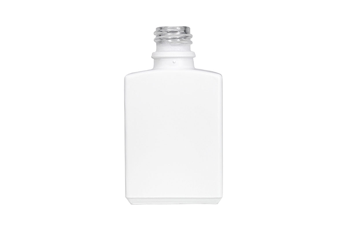 30 mL, 18mm TE Finish, Black, Bottles, Glass, Rectangle