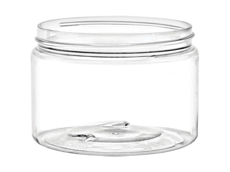 12 oz Clear Plastic Jars