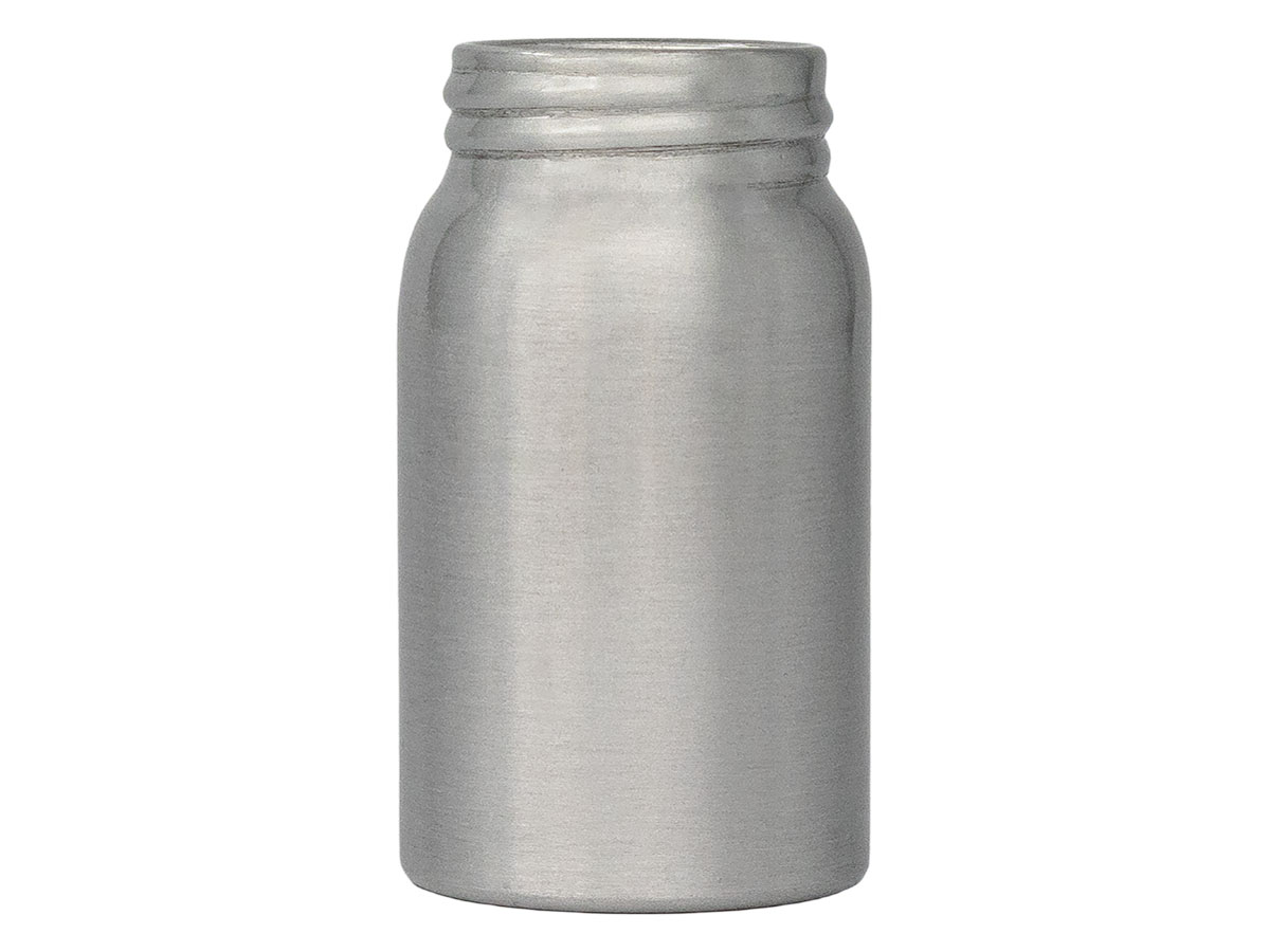 75 cc, 38/400 Finish, Silver, Bottles, Aluminum, Packer, 45mm X 80mm, Lined-In
