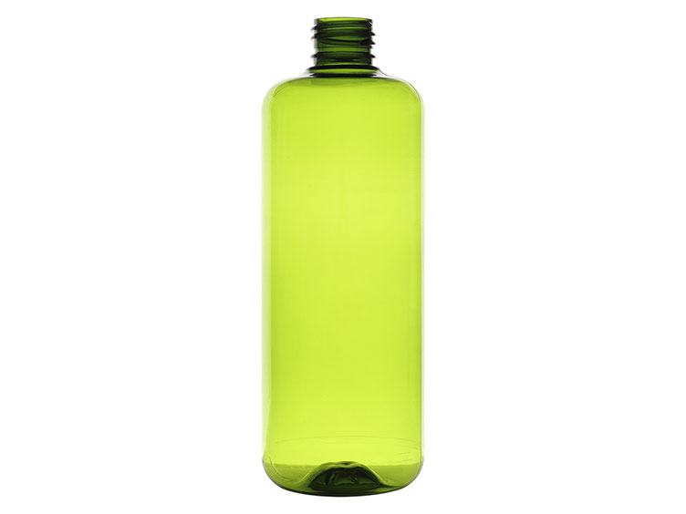 12 oz., 24/410 Finish, Green, Bottles, PET, Boston Round