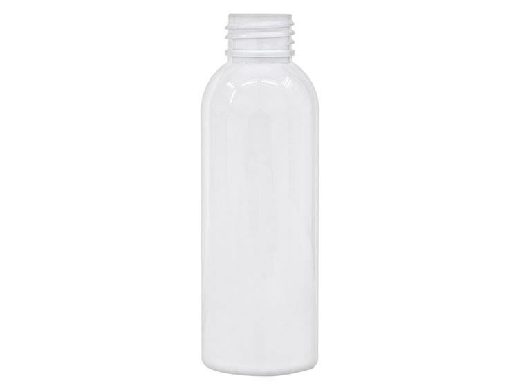 4 oz., 24/410 Finish, White, Bottles, PET, Bullet