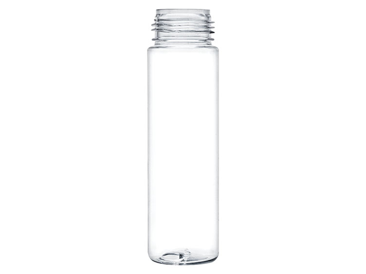 200 mL, 43mm Finish, Clear, Bottles, PET, Foamer Style, Cylinder Round