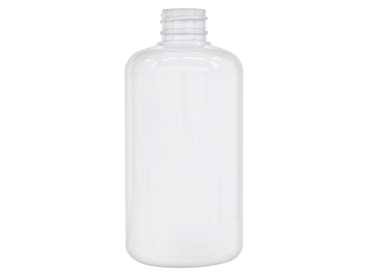 12 oz., 28/410 Finish, White, Bottles, PET, Boston Round