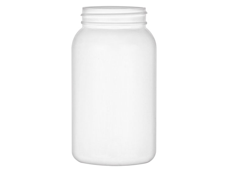 300 cc, 53/400 Finish, White, Bottles, HDPE, Round Packer