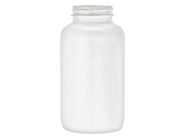 625 cc, 53/400 Finish, White, Bottles, HDPE, Round Packer