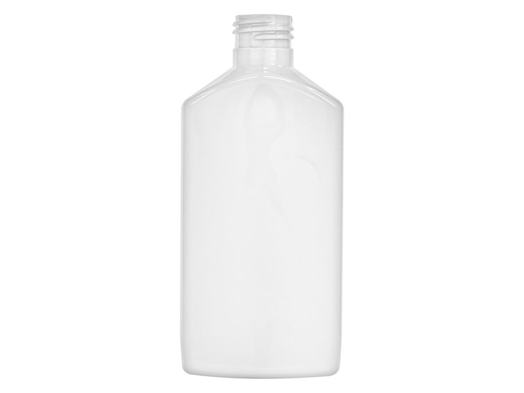 6 oz., 24/410 Finish, White, Bottles, PET, Oblong
