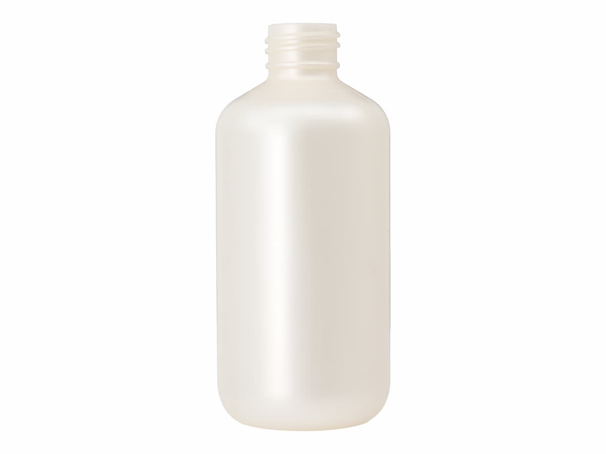 6 oz., 24/410 Finish, Ivory, Bottles, Boston Round