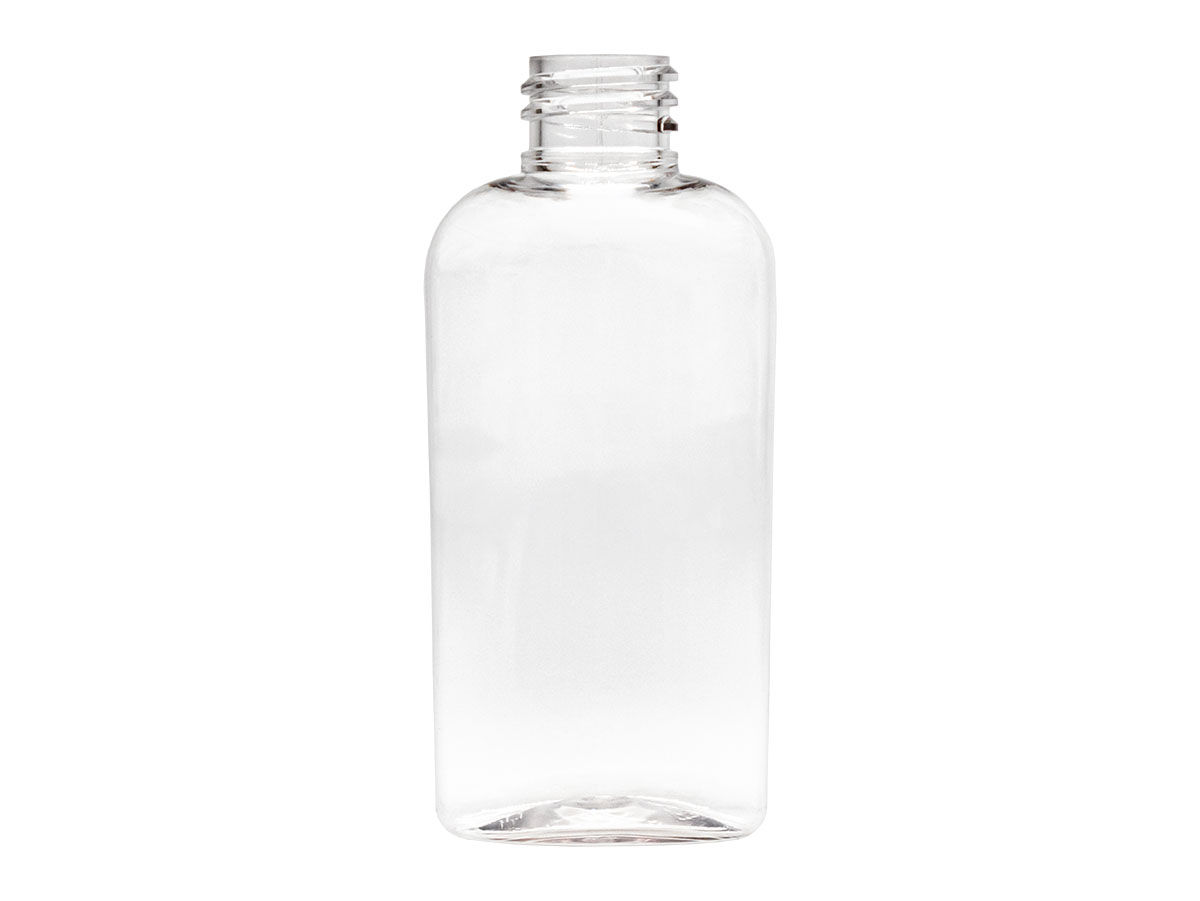 2 oz., 20/410 Finish, Clear, Bottles, PET, Cosmo Oval