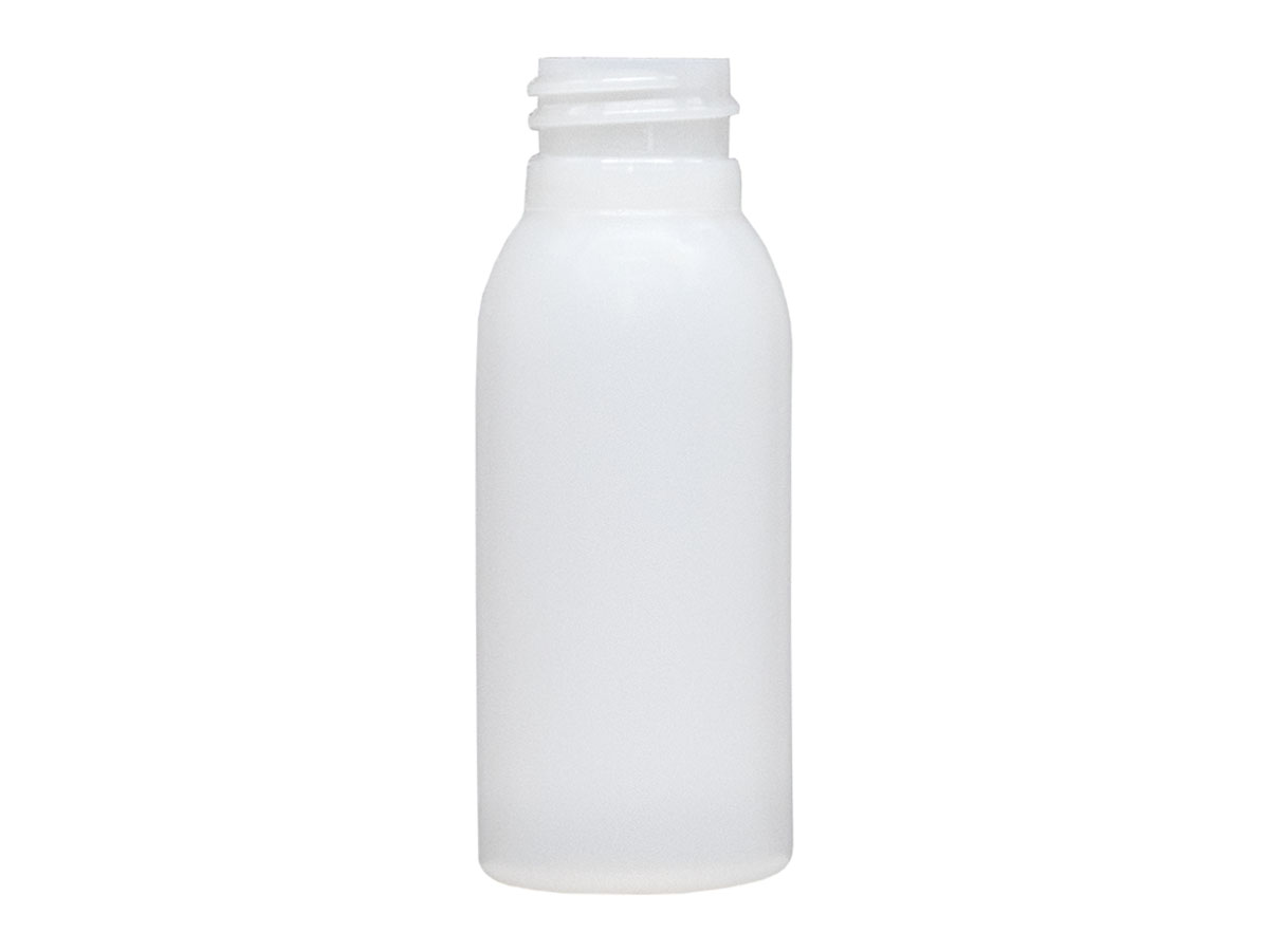 1 oz., 20/410 Finish, Natural, Bottles, HDPE, Bullet