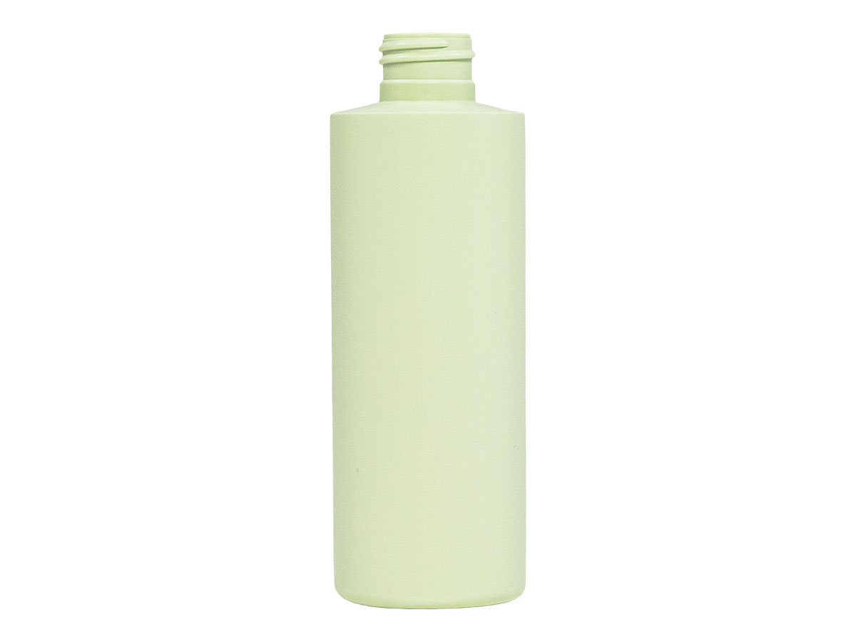 6 oz., 24/410 Finish, Green, Bottles, HDPE, Cylinder Round