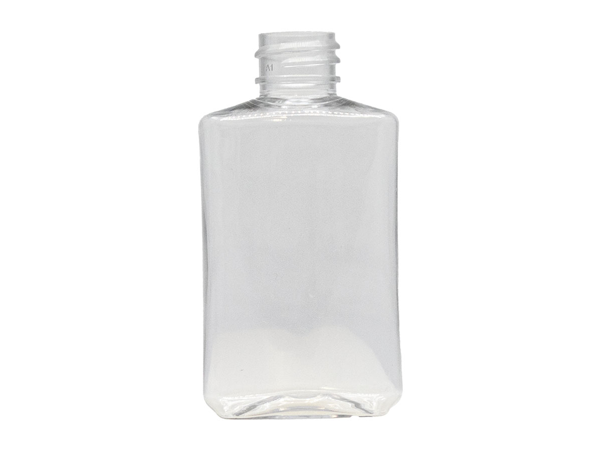 2 oz., 20/410 Finish, Clear, Bottles, PET, Oblong