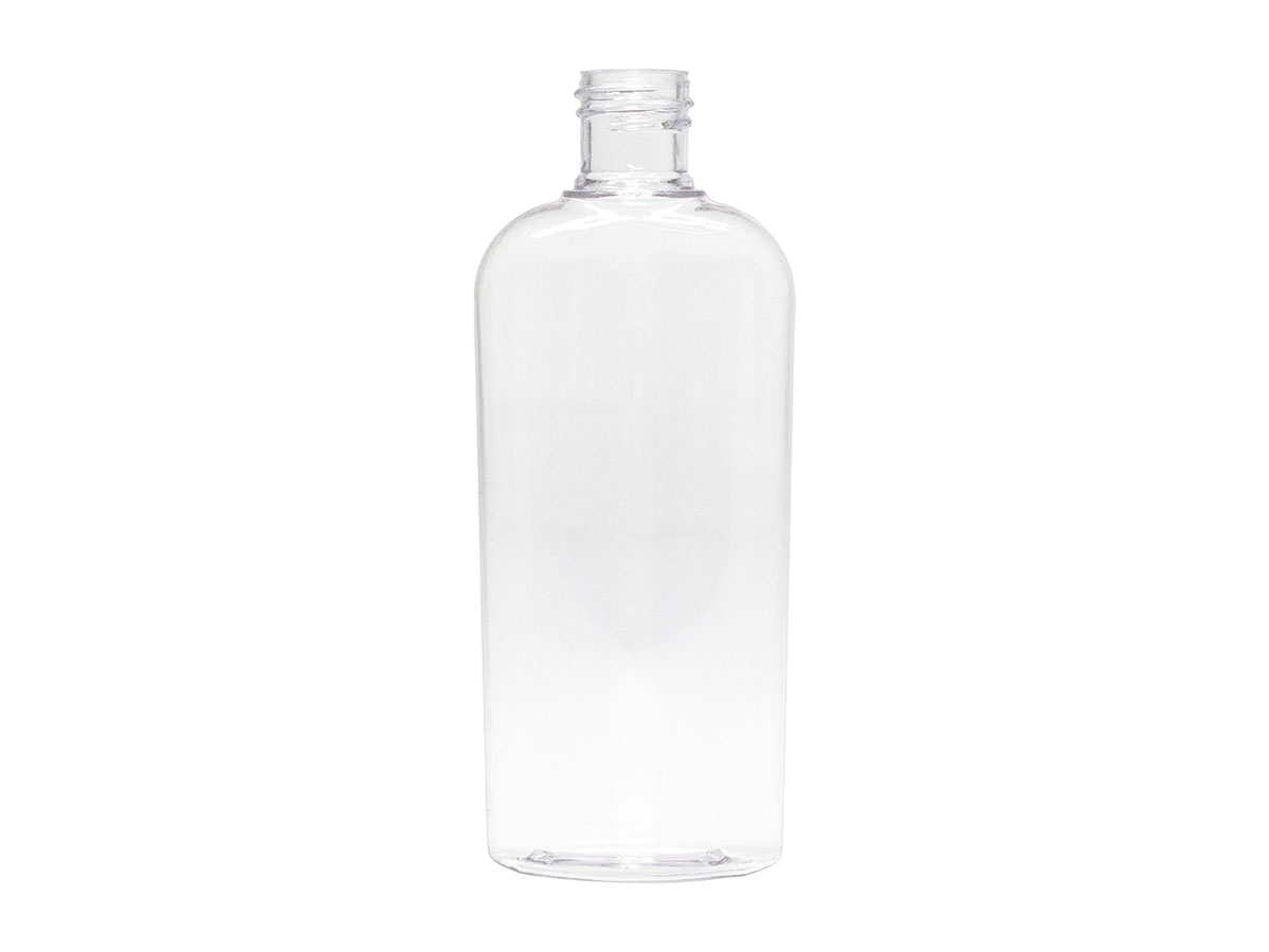 4 oz., 20/415 Finish, Clear, Bottles, PVC, Cosmo Oval
