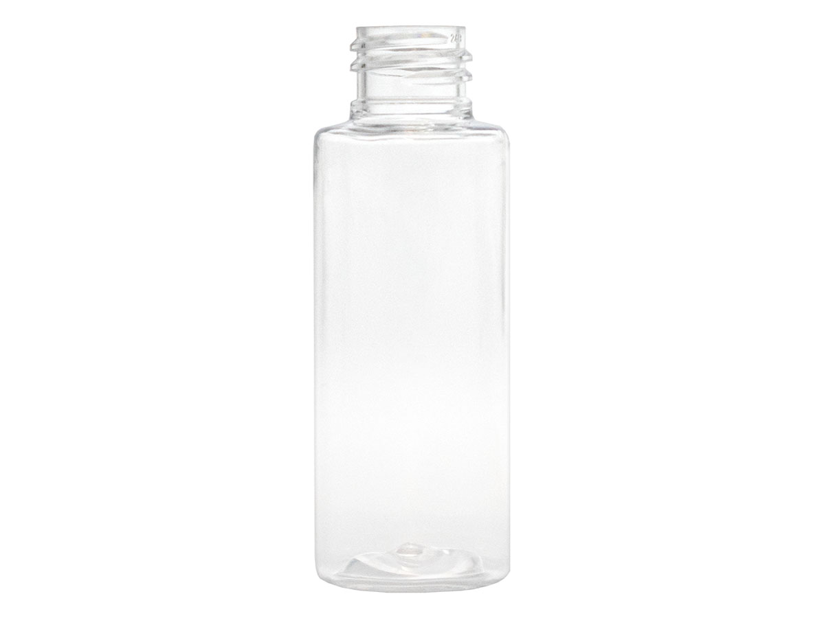 45 mL, 20/410 Finish, Clear, Bottles, PET, Cylinder Round