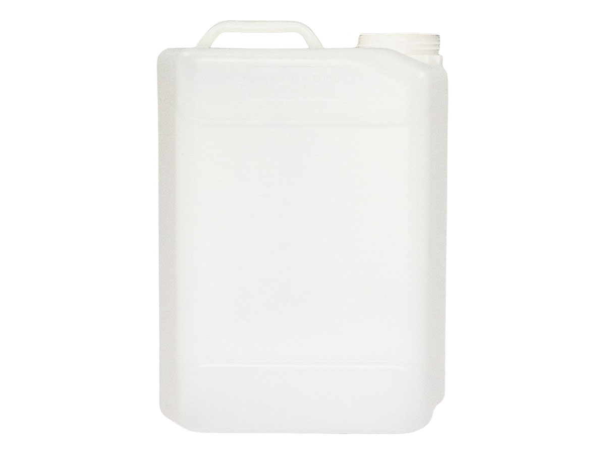 5 Gallon, 70 Mm Finish, Natural, Bottles, HDPE, Square Carboy