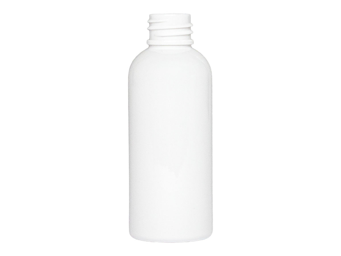 2 oz., 20/410 Finish, White, Bottles, PET, Bullet