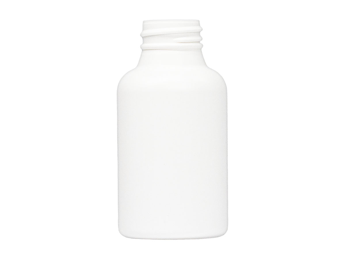 115 cc, 28/400 Finish, White, Bottles, HDPE, Round Packer