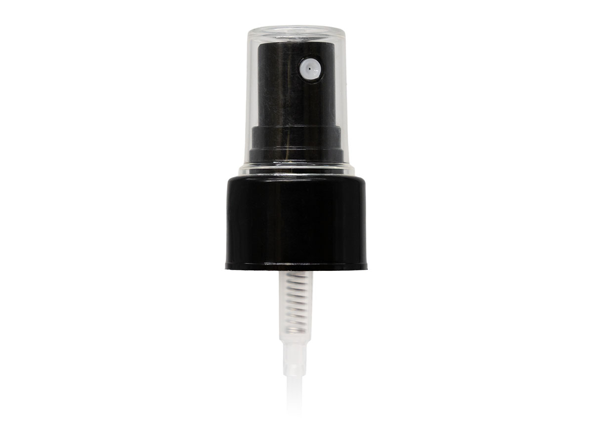 24/410 Finish, Black, Sprayers, Fine Mist, Smooth, 4 5/8" DT