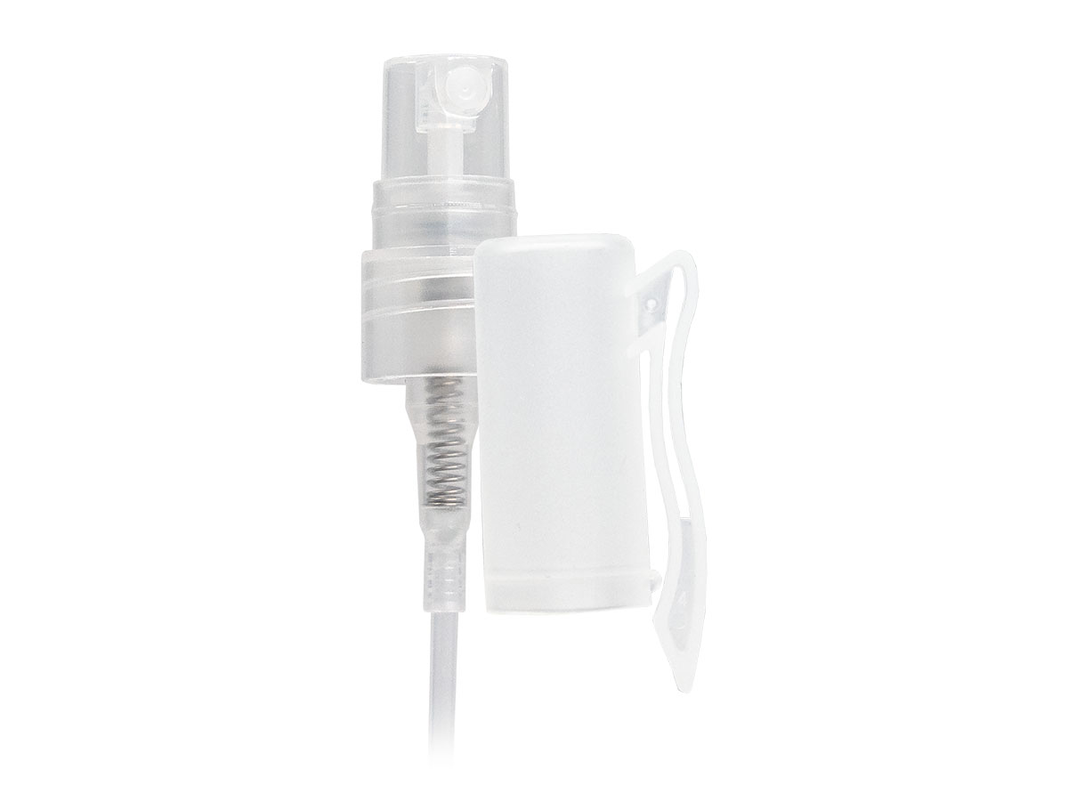 13/415 Finish, Frosted, Sprayers, Fine Mist, Smooth, Frosted Hood W/  Pocket Clip, 3 3/16"