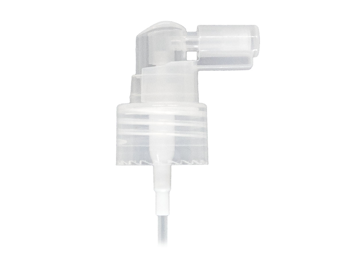 24/410 Finish, Natural, Sprayers, Fine Mist, Smooth, 5 13/16" DT, Shipping Clip