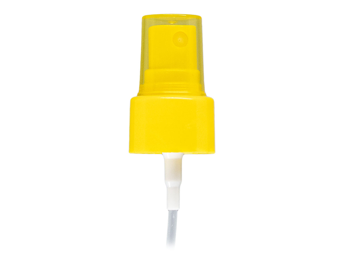 24/410 Finish, Yellow, Sprayers, Fine Mist, Smooth
