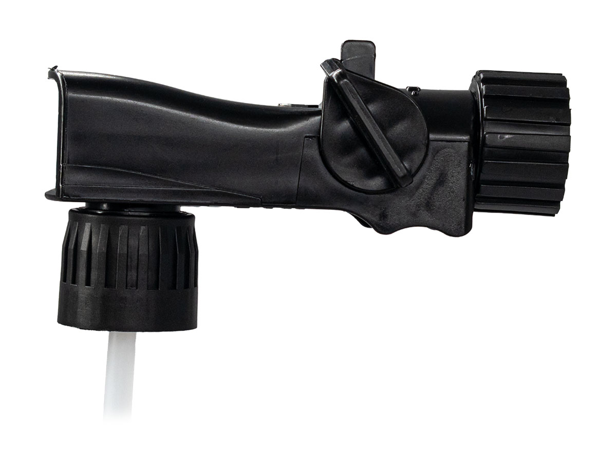 28mm Ratchet Finish, Black, Sprayers, Home And Garden, 2 Hose End, 7 1/4" DT