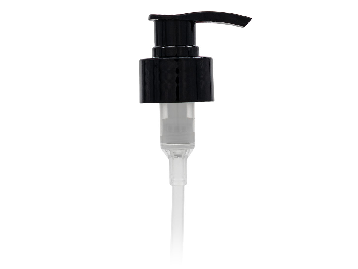 28/410 Finish, Black, Pumps, Lotion, Smooth, Lock Down, 2cc, 6 3/8" DT