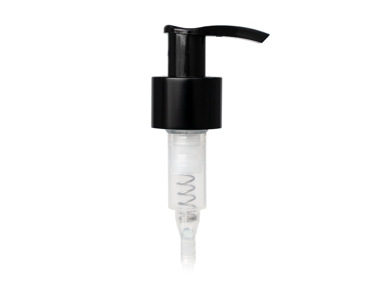 24/410 Finish, Black, Pumps, Lotion, Smooth, Lock Up, 1.5cc, 4 1/4" DT