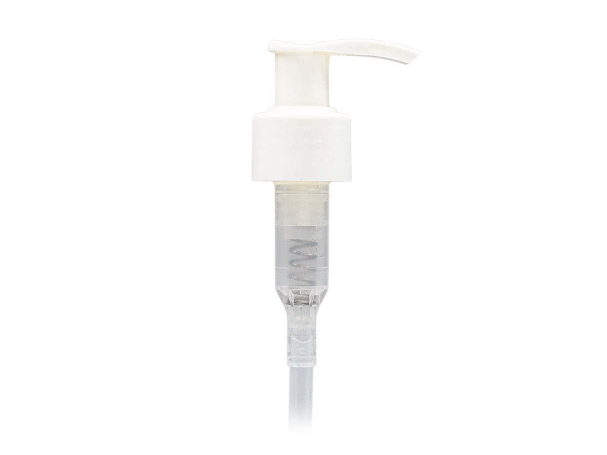 24/410 Finish, White, Pumps, Lotion, Smooth, Lock Down, 1.5cc, 6" DT