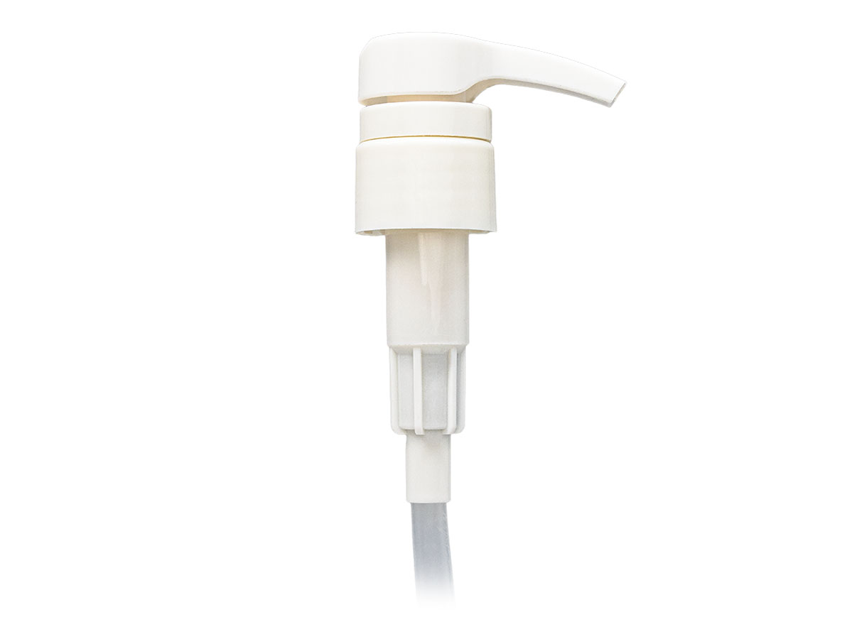 28/410 Finish, White, Pumps, Lotion, Smooth, Lock Down, 2.5cc, 9 11/16" DT