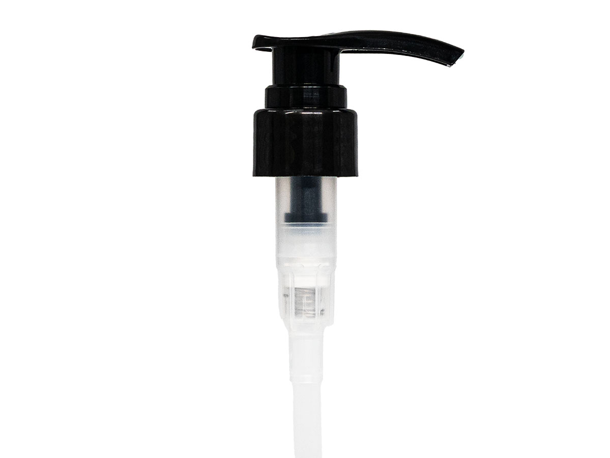 28/410 Finish, Black, Pumps, Lotion, Smooth, Lock Down, 4cc, 7 1/2" Dt