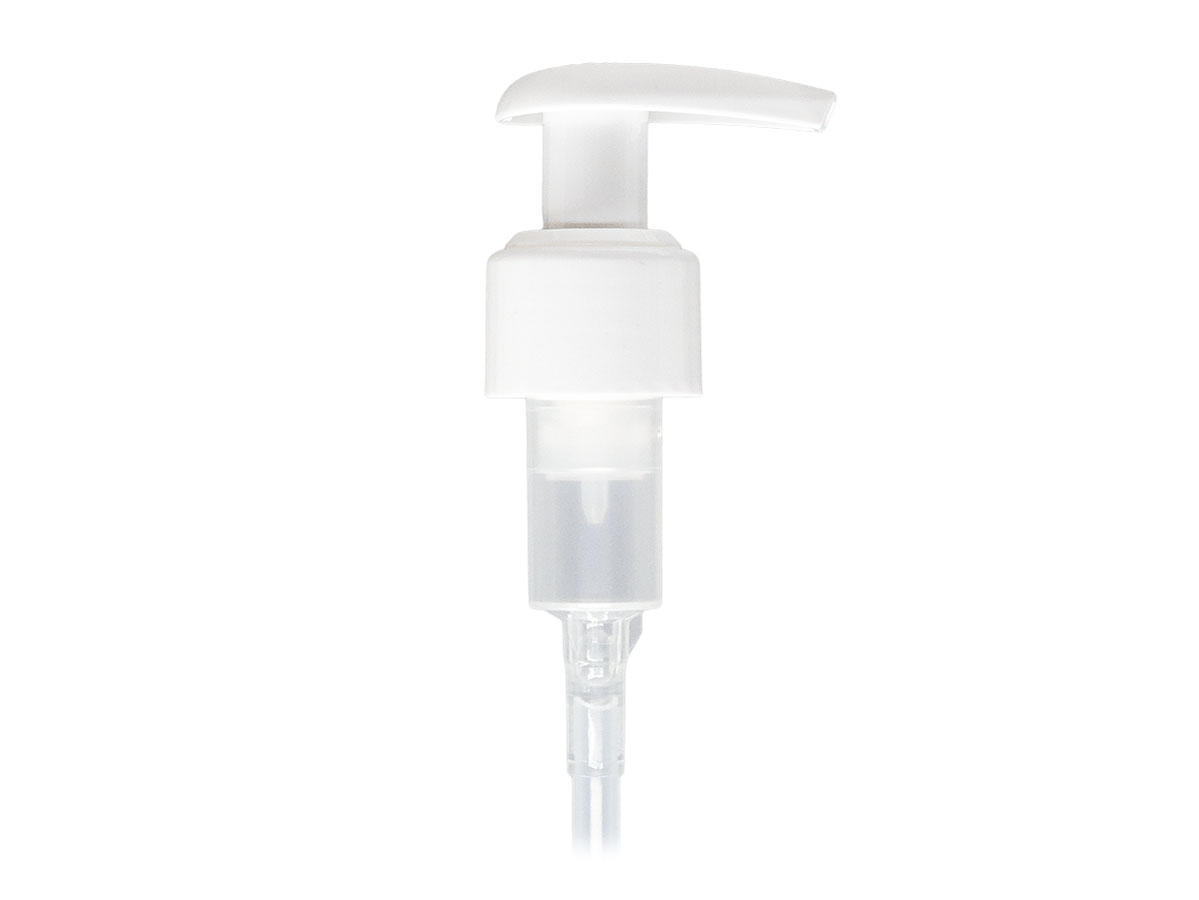 24/410 Finish, White, Pumps, Lotion, Smooth, Lock Up, 2cc, 5 1/8" DT