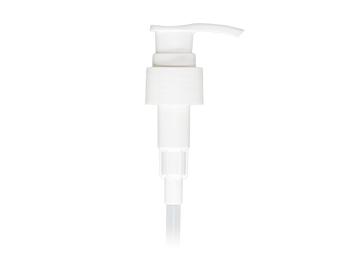 24/410 Finish, White, Pumps, Lotion, Smooth, Lock Down, 1.2cc, 6 1/4" Dt