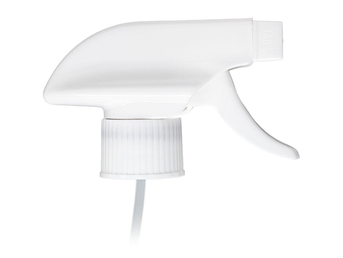 28/410 Finish, White, Sprayers, Trigger, Spray/Stream/Off, 11 1/8" DT