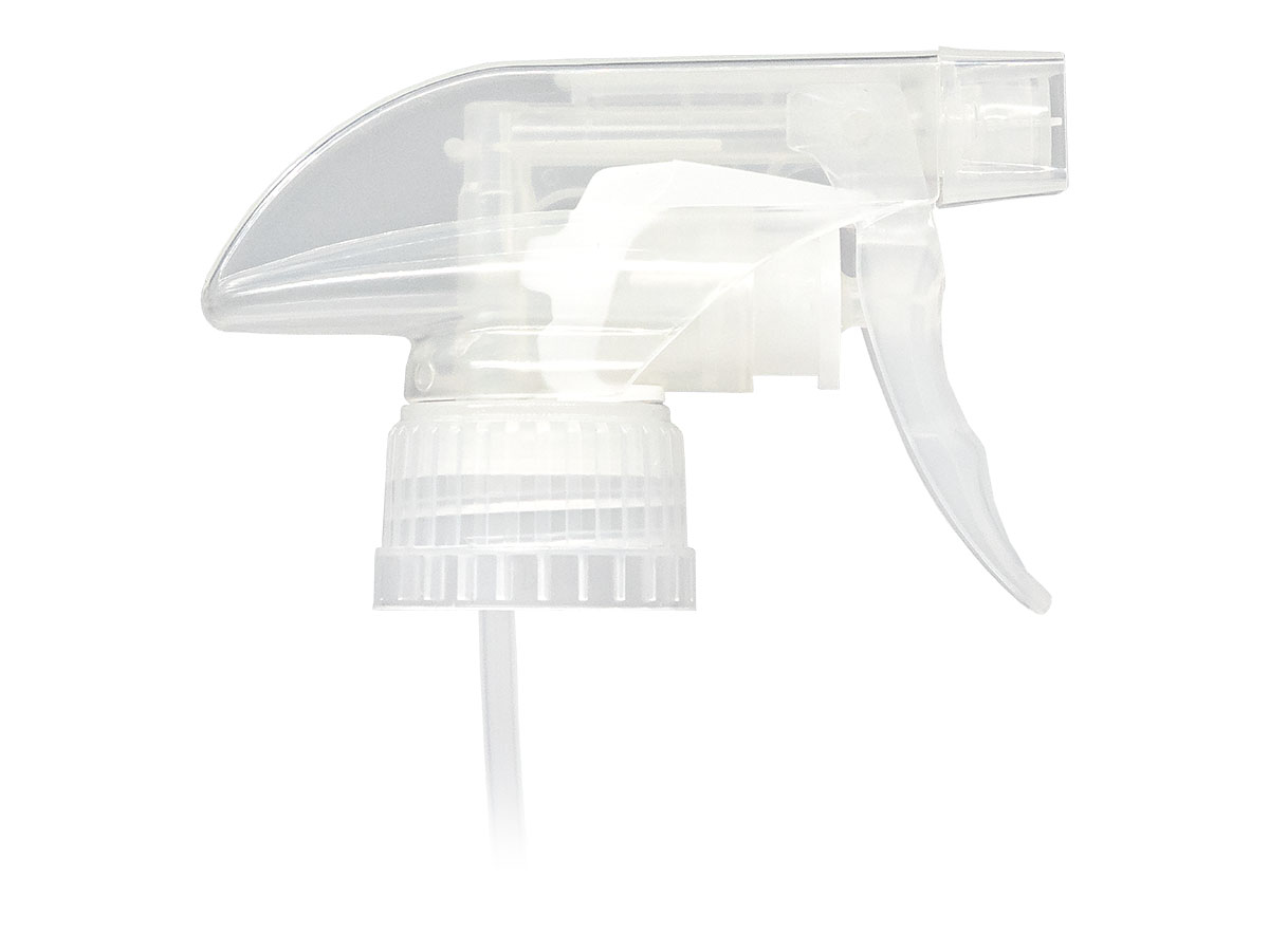 28mm Ratchet Finish, Natural, Sprayers, Trigger, Spray/Stream/Off, 9 1/8" DT