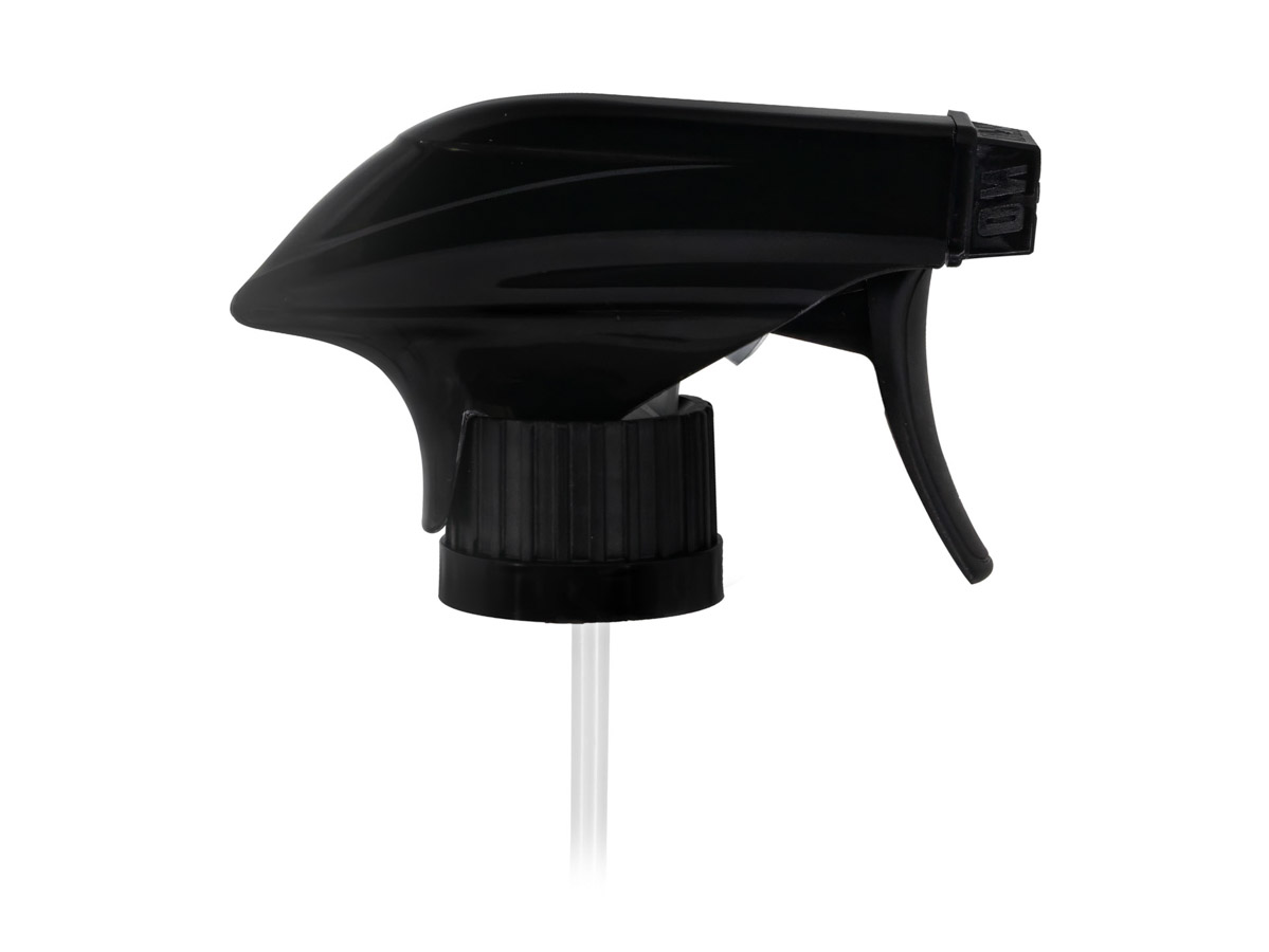 28/400 Finish, Black, Sprayers, Trigger, TS-800-2j Ergo Bi-Inject, On/Off, 10 3/16" Bent DT