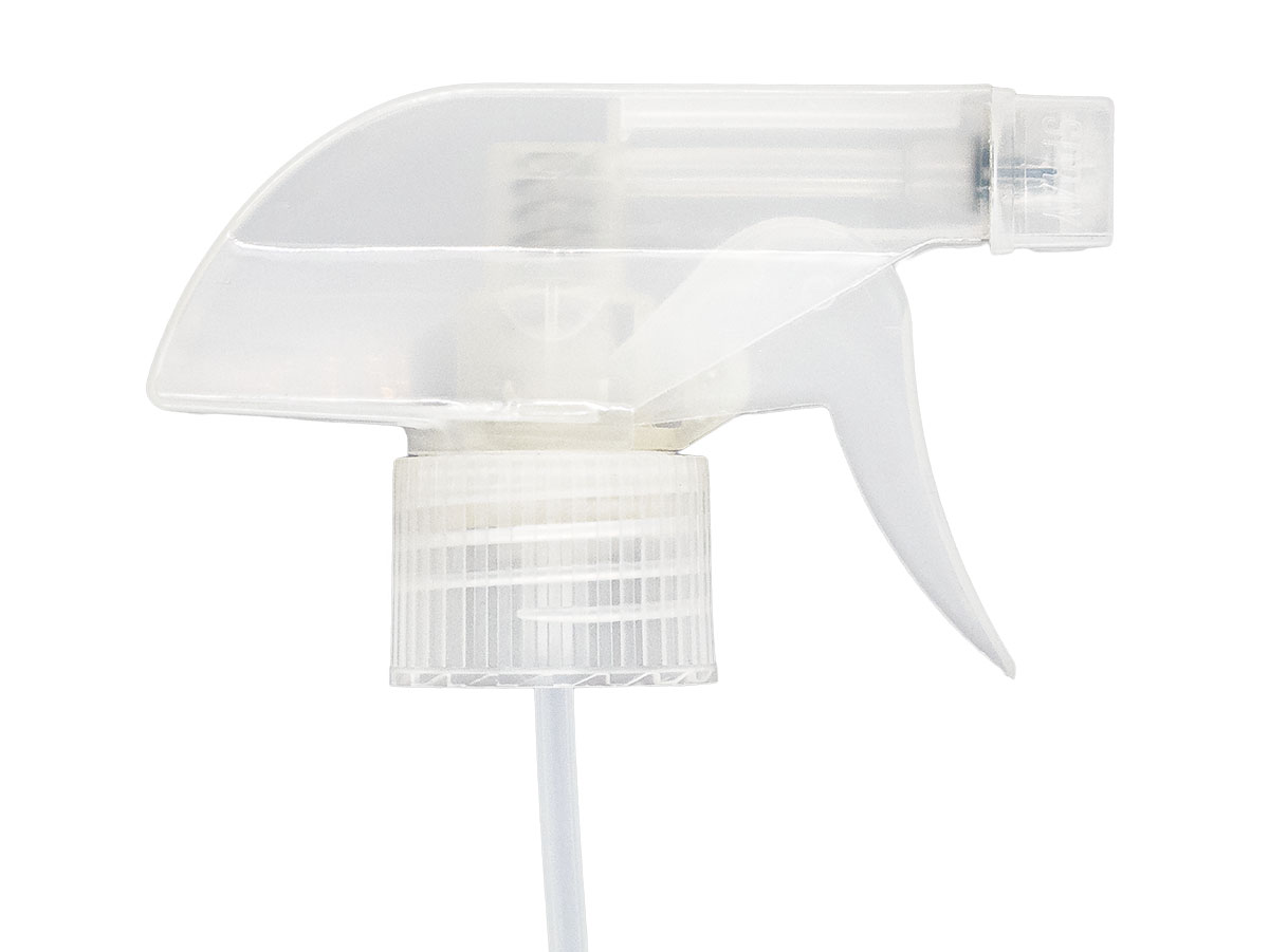 28/410 Finish, Natural, Sprayers, Trigger, Spray/Stream/Off, 8 1/4" DT