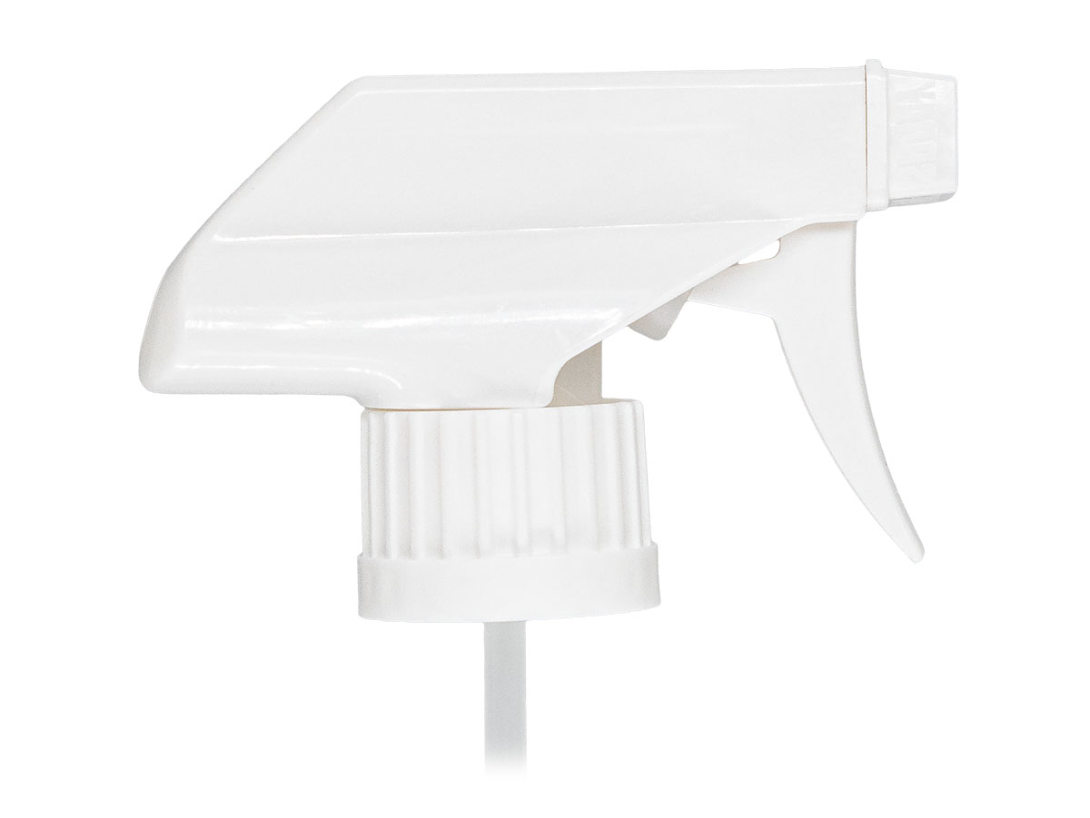 28/400 Ratchet Finish, White, Sprayers, Trigger, TS-800 Ergo, Spray/Stream/Off, 8 13/16" Bent DT