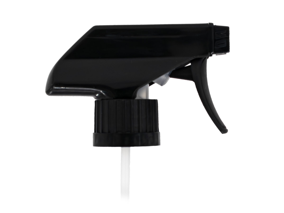 28/400 Ratchet Finish, Black, Sprayers, Trigger, TS-800-2j Ergo Bi-Inject, On/Off, 9" Bent DT